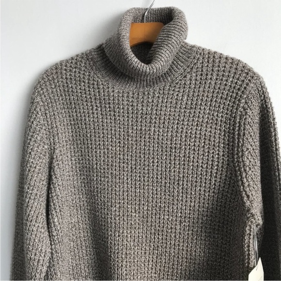 Buck Mason M Oatmeal Wool Sweater - Picture 3 of 10